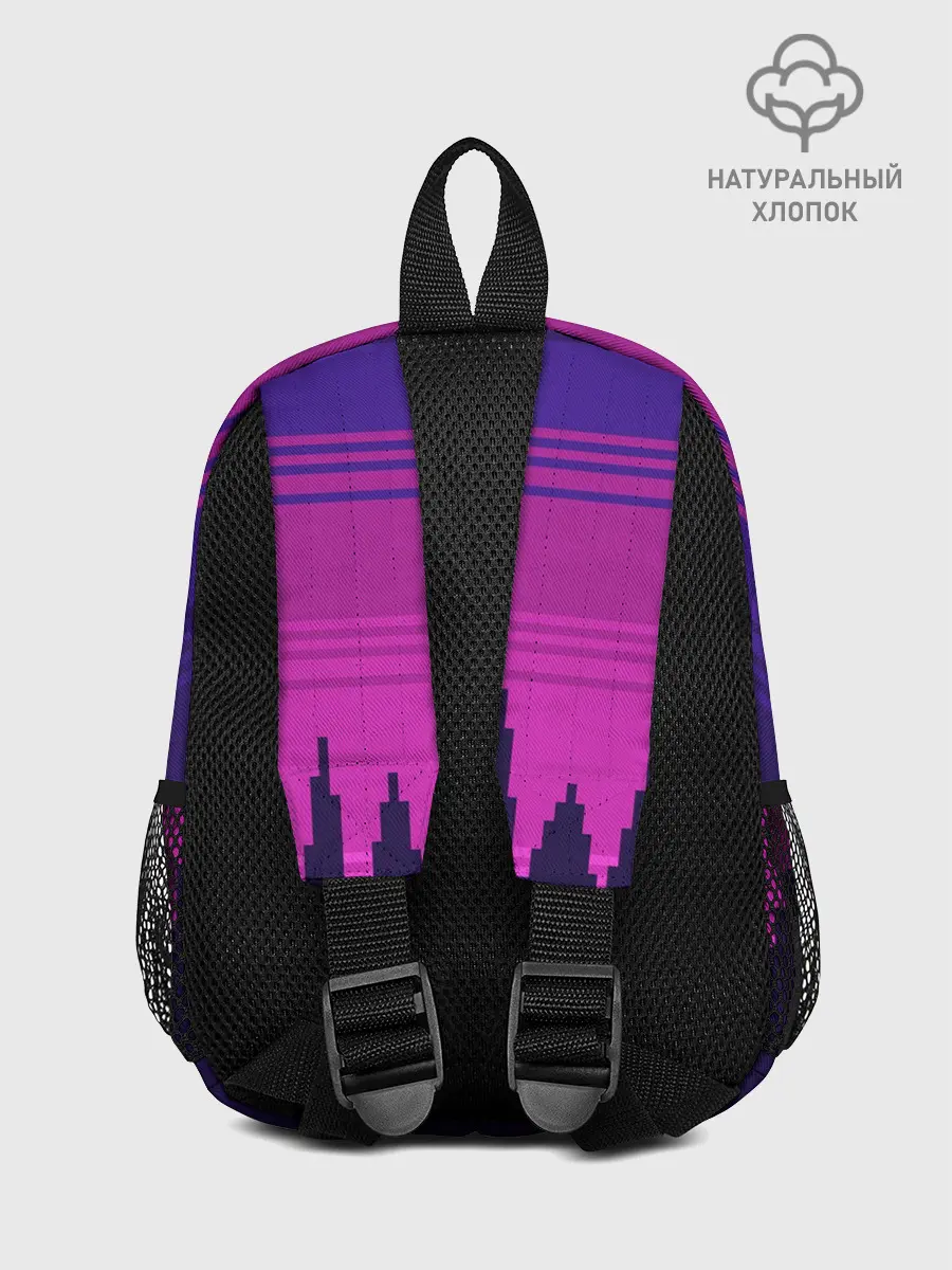 Рюкзак детский / Сиреноголовый Пиксельный Город