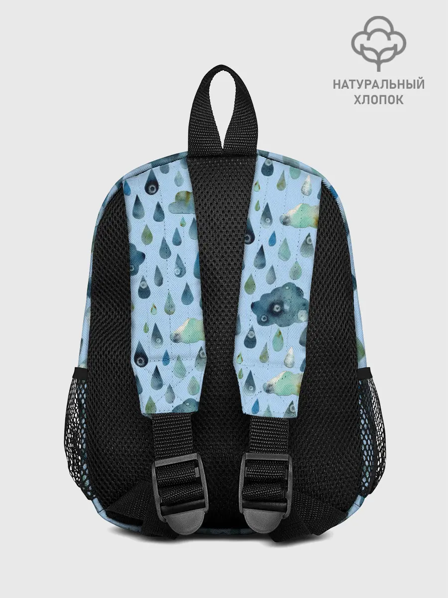 Рюкзак детский / Дождливая осень.Тучки и дождь