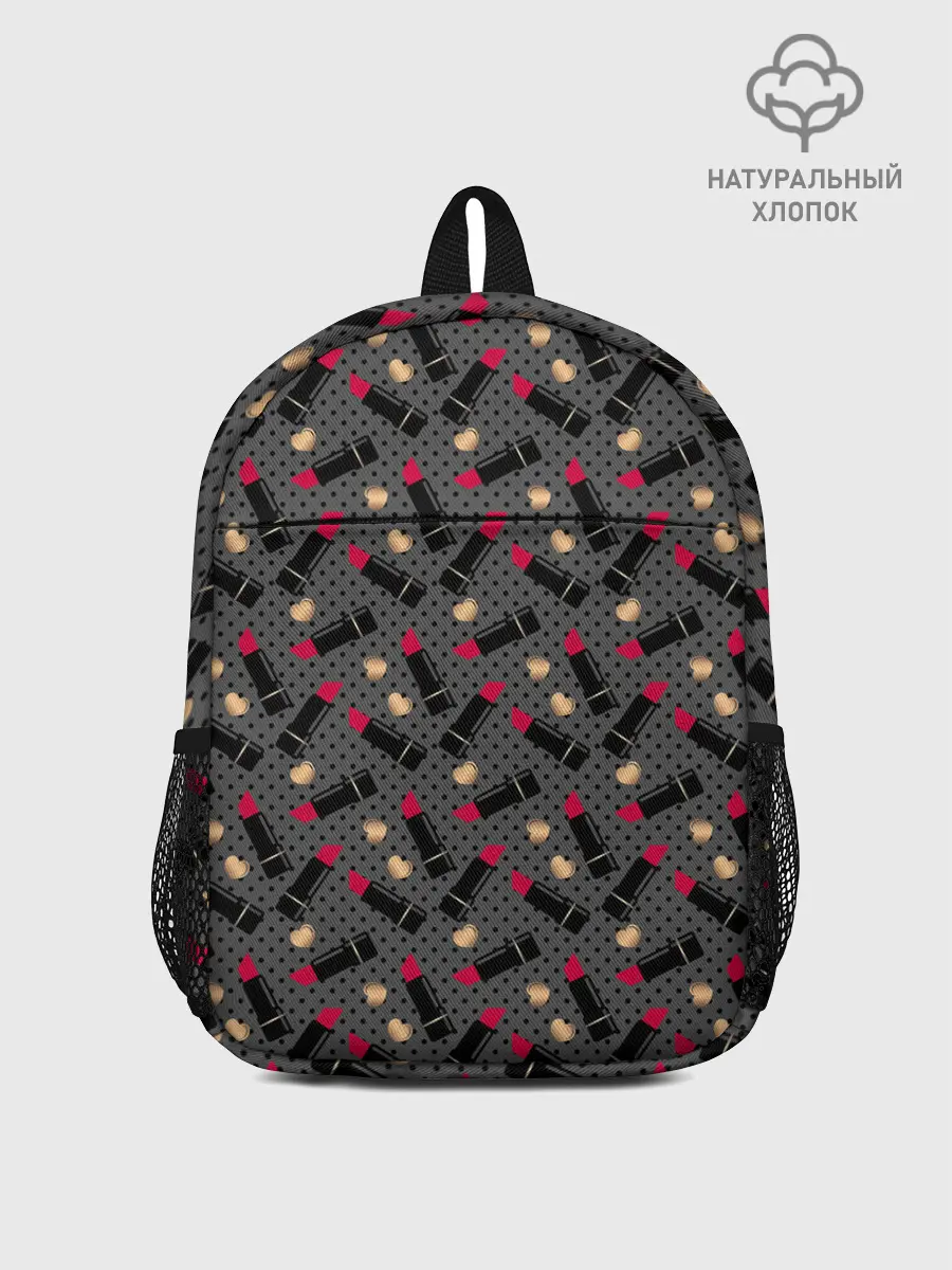 Рюкзак детский / Красная Губная помада