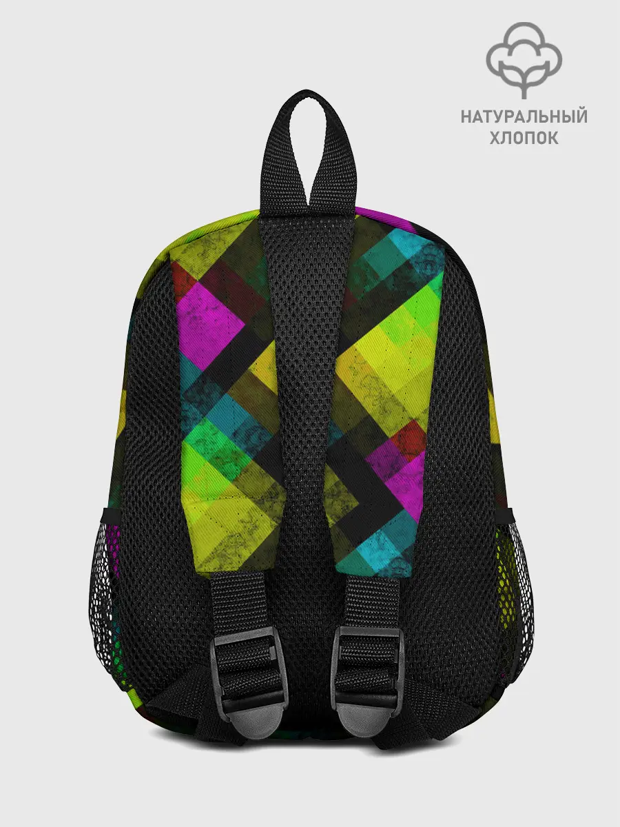 Рюкзак детский / Абстрактный разноцветный узор