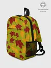 Рюкзак детский / осенние листья клён и дуб