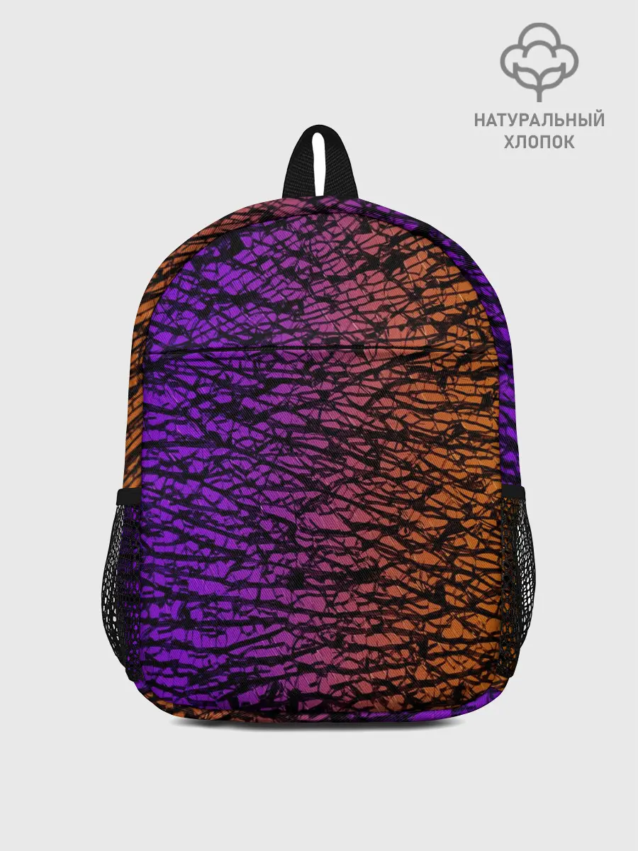Рюкзак детский / Градиентный разлом 3D | 3Д