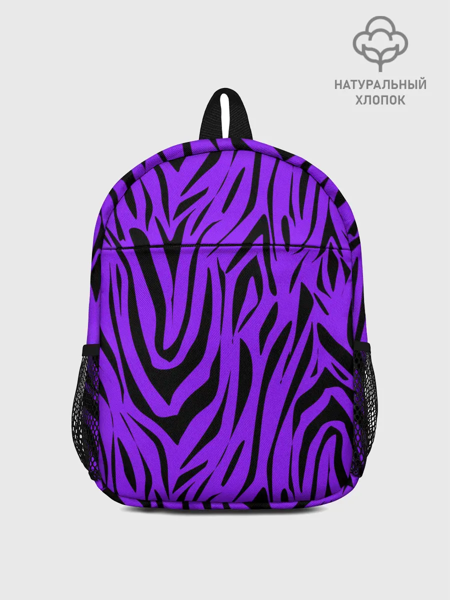 Рюкзак детский / Абстрактный узор зебра