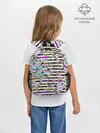 Рюкзак детский / Полосатый абстрактный узор