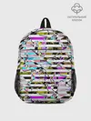Рюкзак детский / Полосатый абстрактный узор