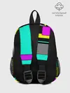 Рюкзак детский / Геометрический неоновый узор