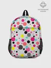 Рюкзак детский / Горох разноцветный.