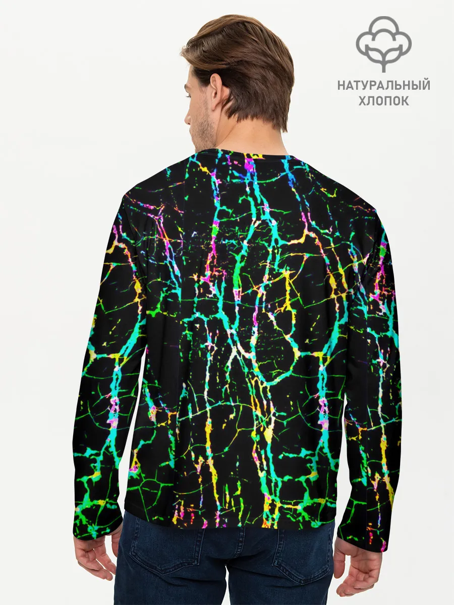 Мужской лонгслив базовый / Текстура