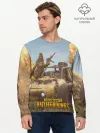 Мужской лонгслив базовый / Pubg Mobile