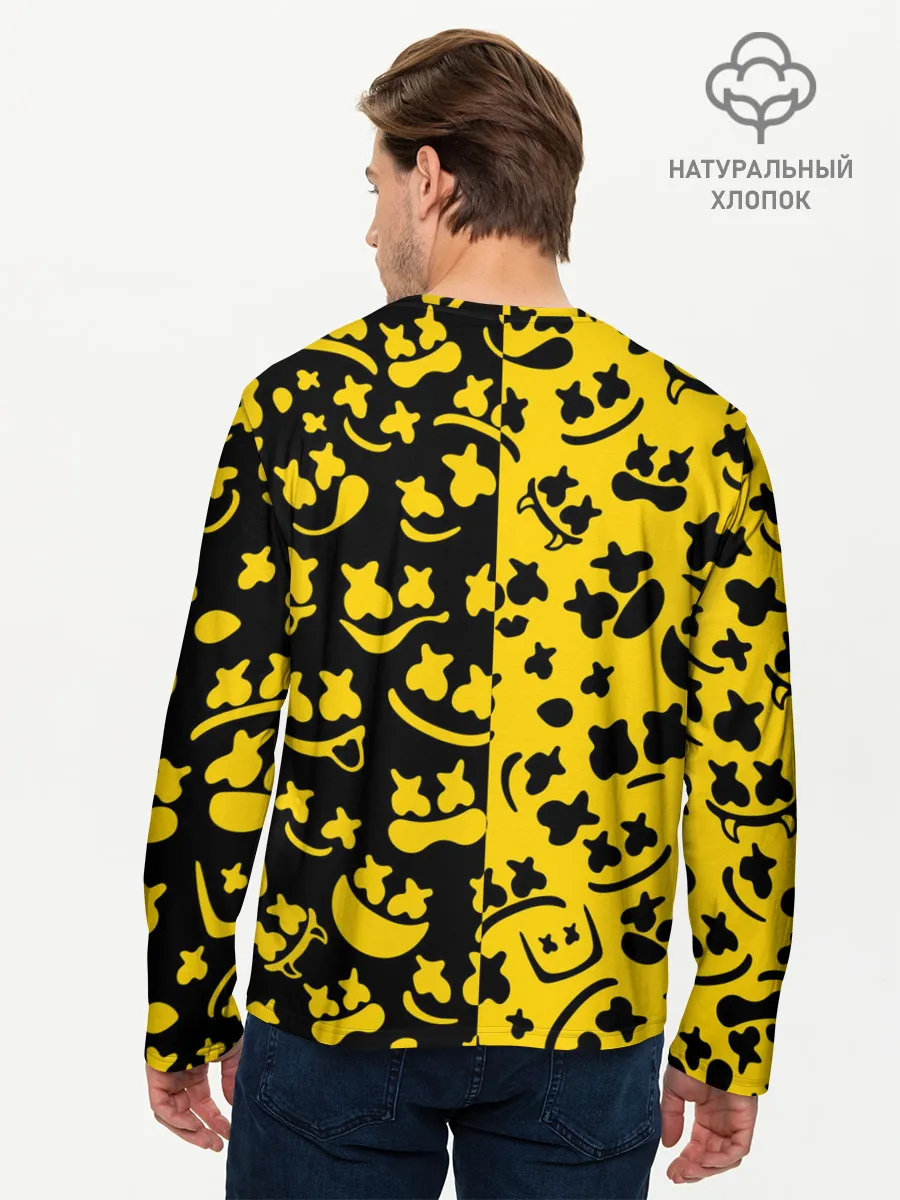 Мужской лонгслив базовый / FORTNITE x MARSHMELLO