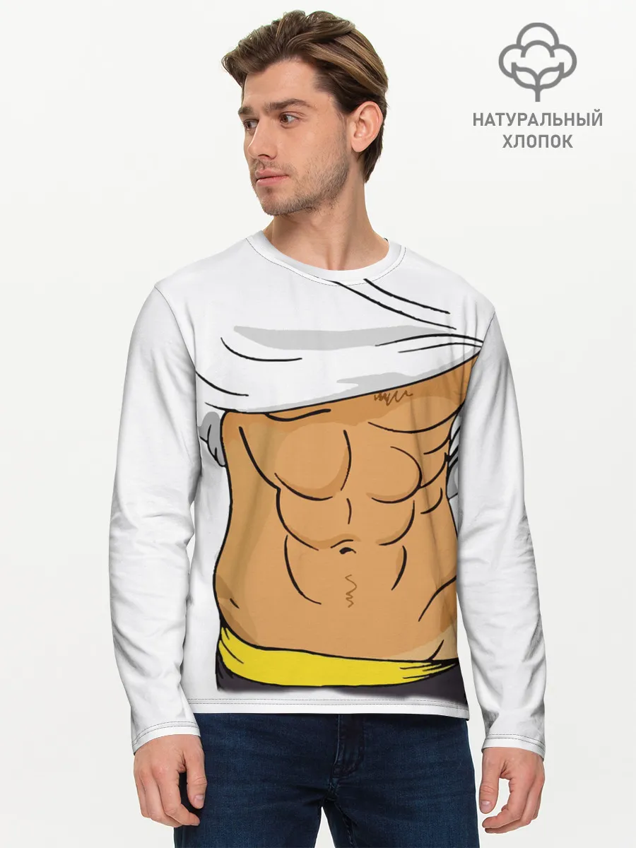 Мужской лонгслив базовый / Мужской торс