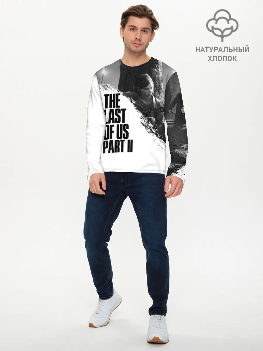 Мужской лонгслив базовый / ОДНИ ИЗ НАС 2 ЭЛЛИ