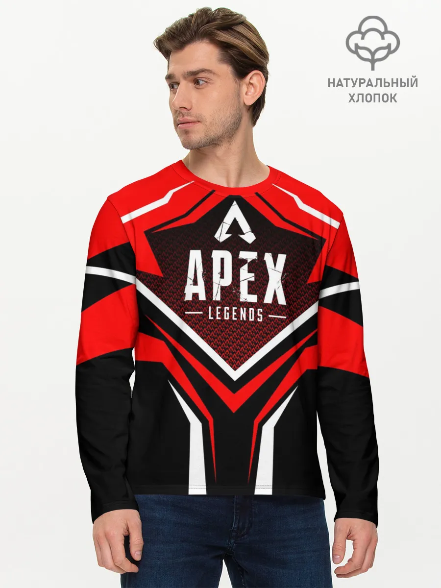 Мужской лонгслив базовый / APEX