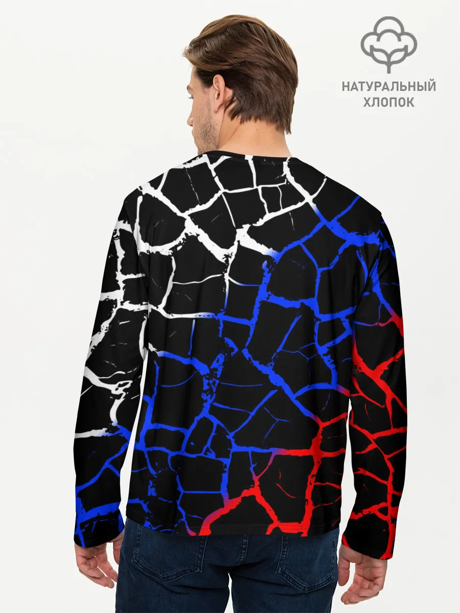 Мужской лонгслив базовый / Россия.