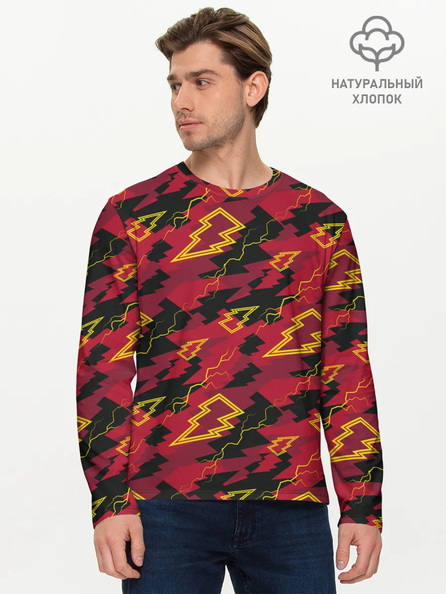 Мужской лонгслив базовый / Шазам!