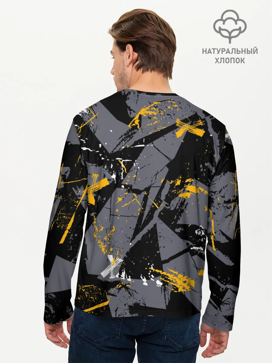 Мужской лонгслив базовый / Спортивный стиль