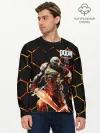 Мужской лонгслив базовый / DOOM | Броня