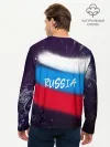 Мужской лонгслив базовый / Russia Bear