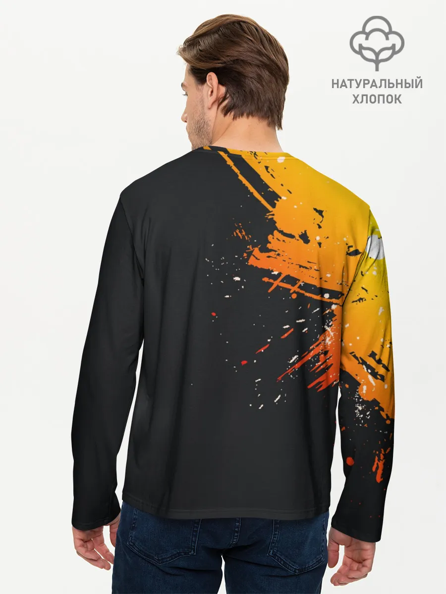 Мужской лонгслив базовый / Sonic. E-102 Гамма