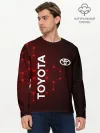 Мужской лонгслив базовый / TOYOTA