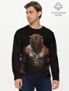 Мужской лонгслив базовый / Tiger