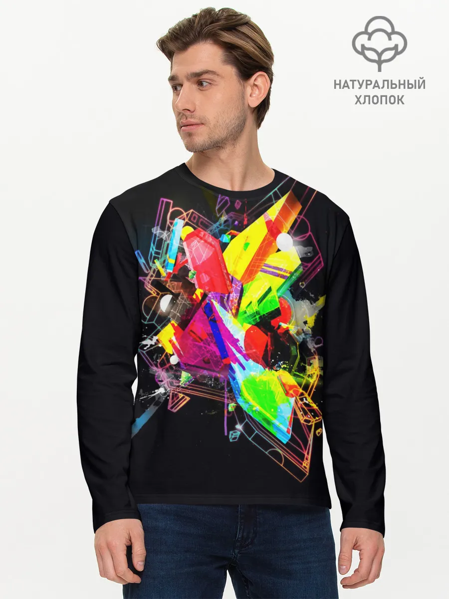 Мужской лонгслив базовый / УЛИЧНЫЙ СТИЛЬ