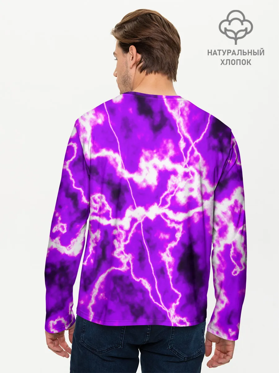 Мужской лонгслив базовый / НЕОНОВАЯ СТИХИЯ