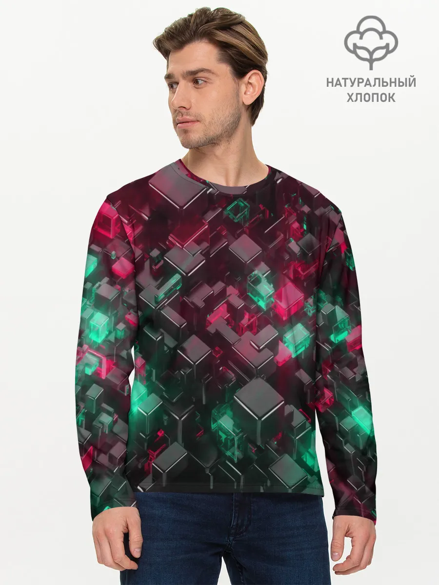 Мужской лонгслив базовый / ABSTRACTION