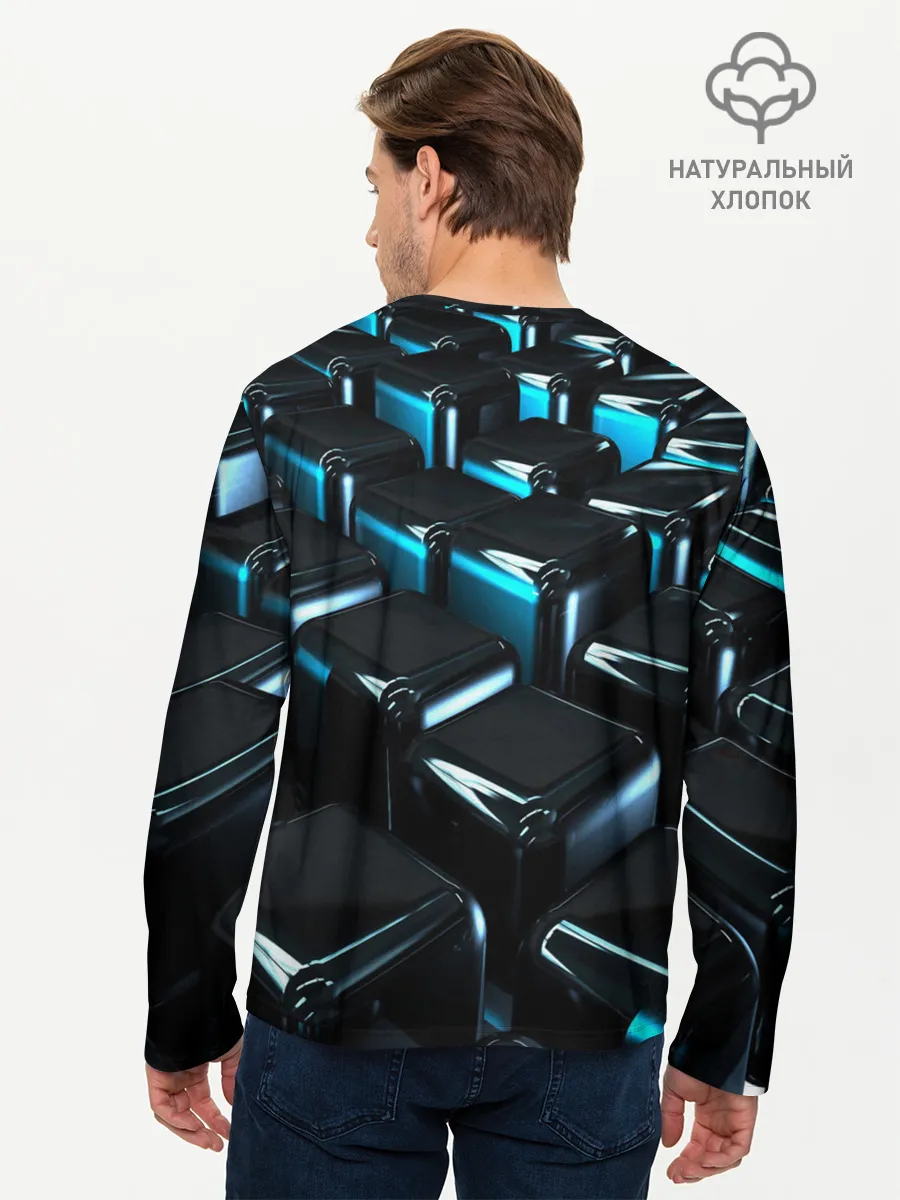 Мужской лонгслив базовый / ТЕКСТУРА