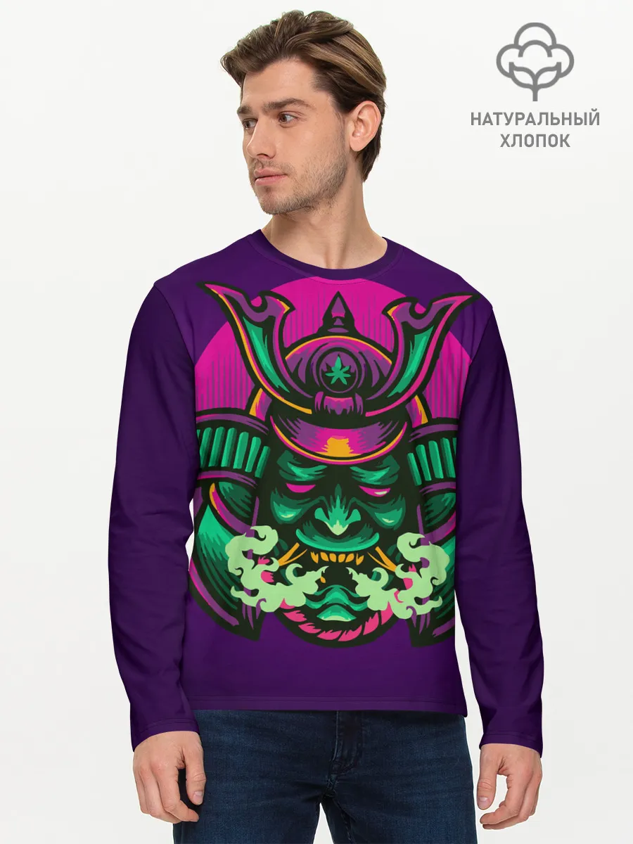 Мужской лонгслив базовый / Маска Хання