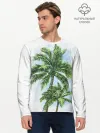 Мужской лонгслив базовый / Пальмы над головой