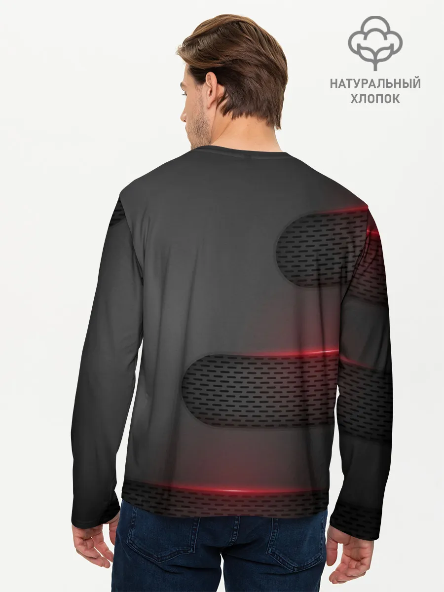 Мужской лонгслив базовый / NISSAN