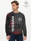 Мужской лонгслив базовый / NISSAN