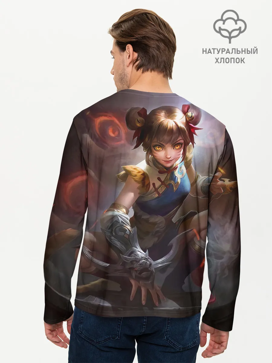 Мужской лонгслив базовый / mobile legends