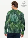 Мужской лонгслив базовый / Тропики