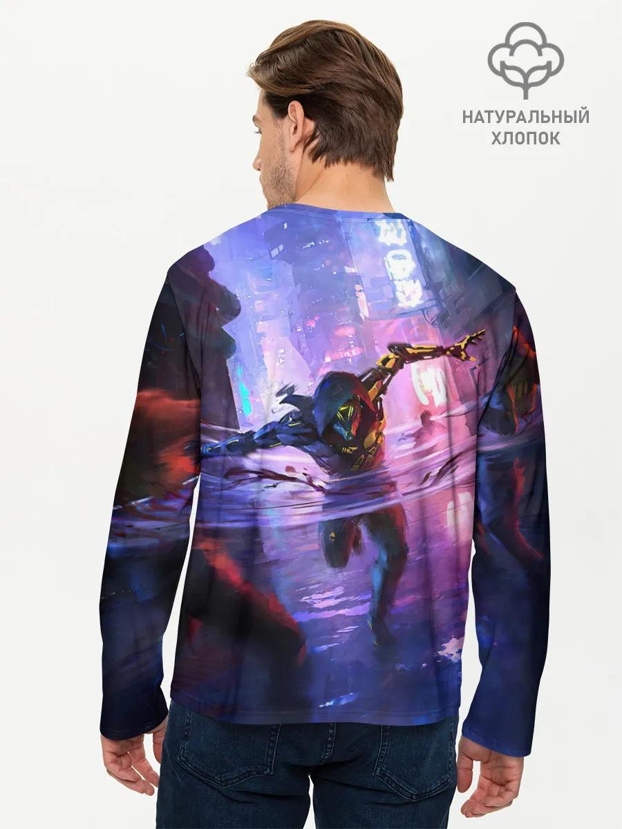 Мужской лонгслив базовый / Ghostrunner