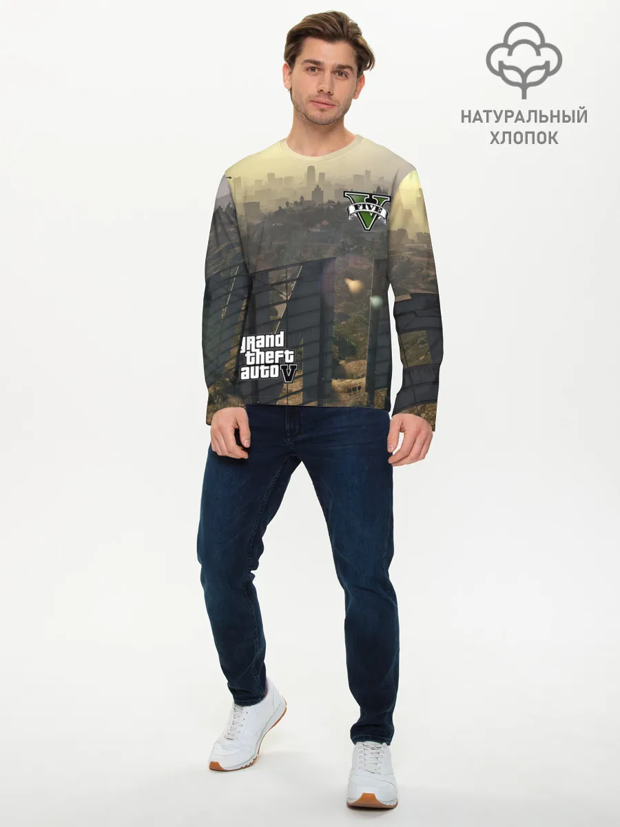 Мужской лонгслив базовый / GTA V