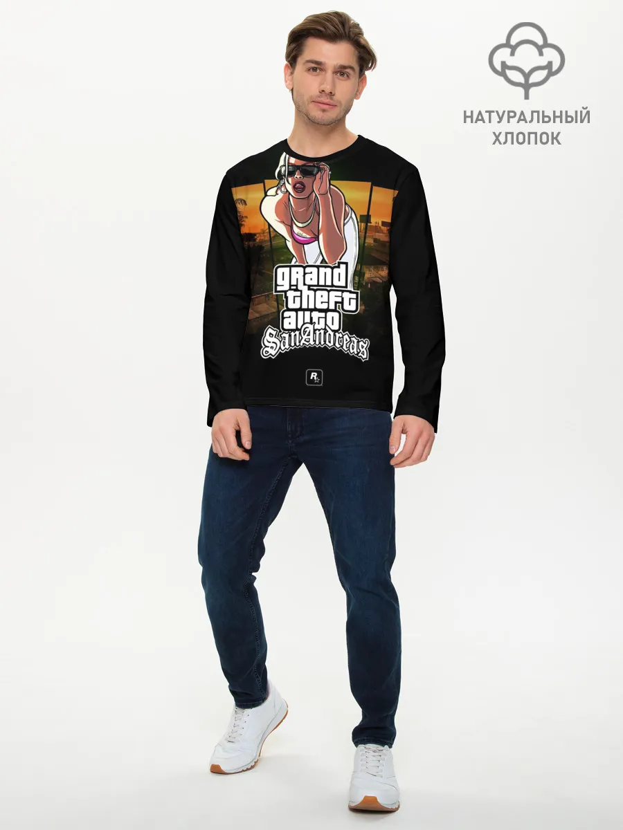 Мужской лонгслив базовый / Gta SA