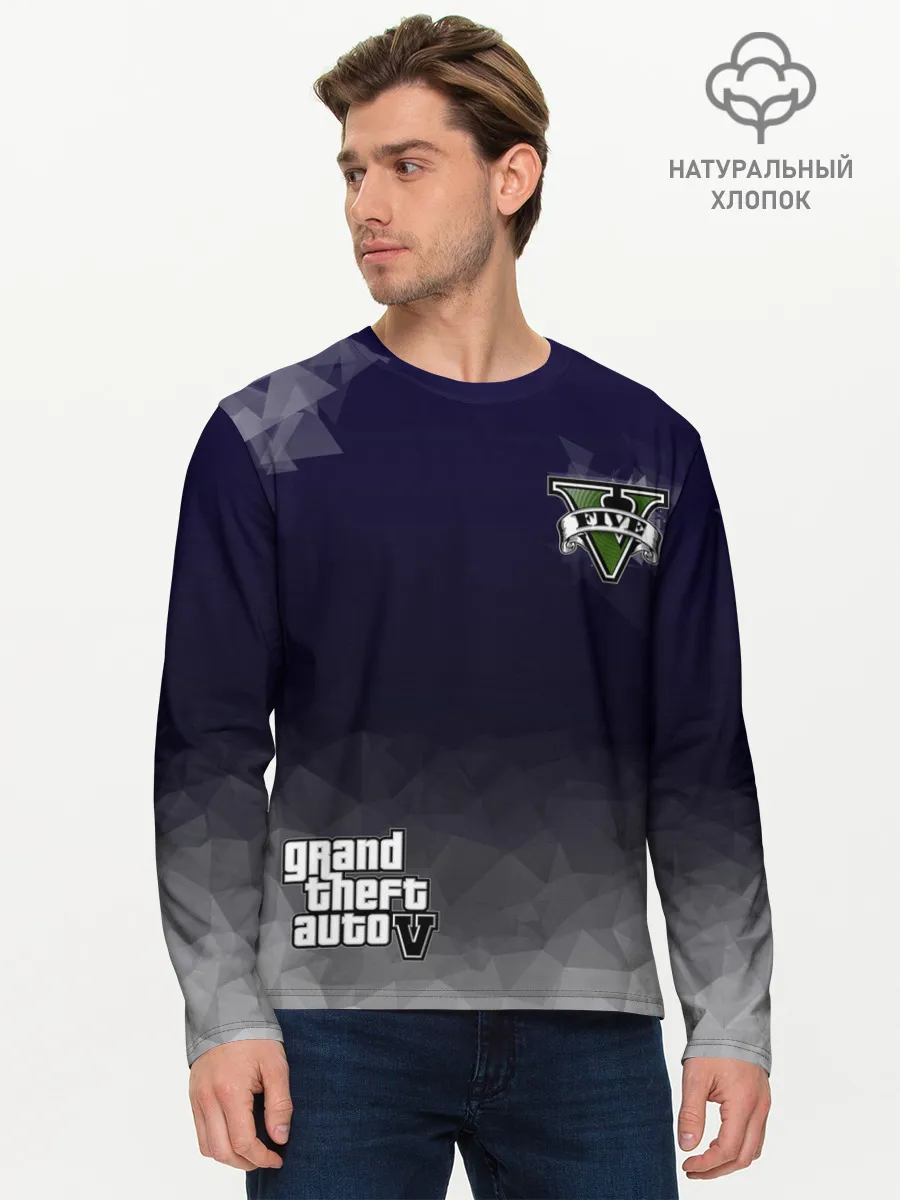 Мужской лонгслив базовый / GTA V