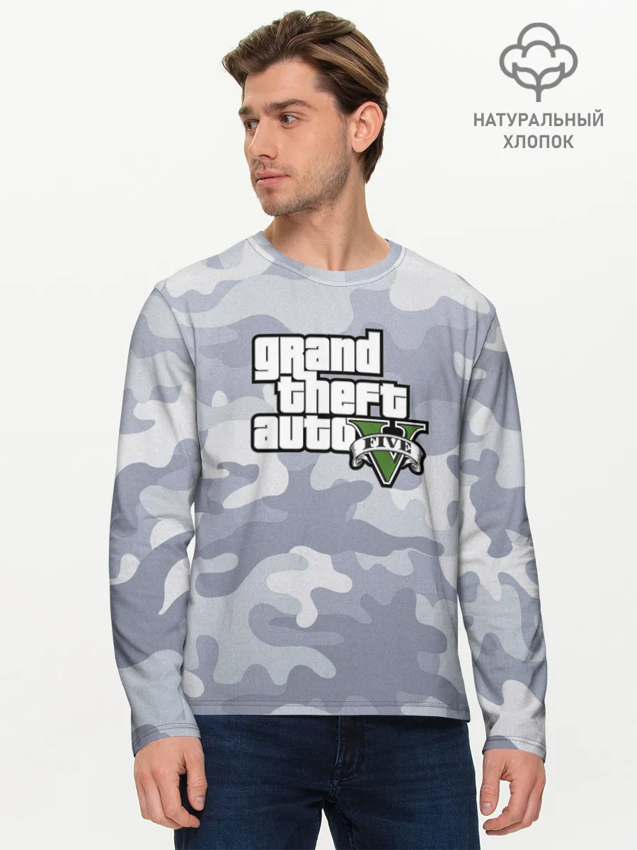 Мужской лонгслив базовый / GTA 5