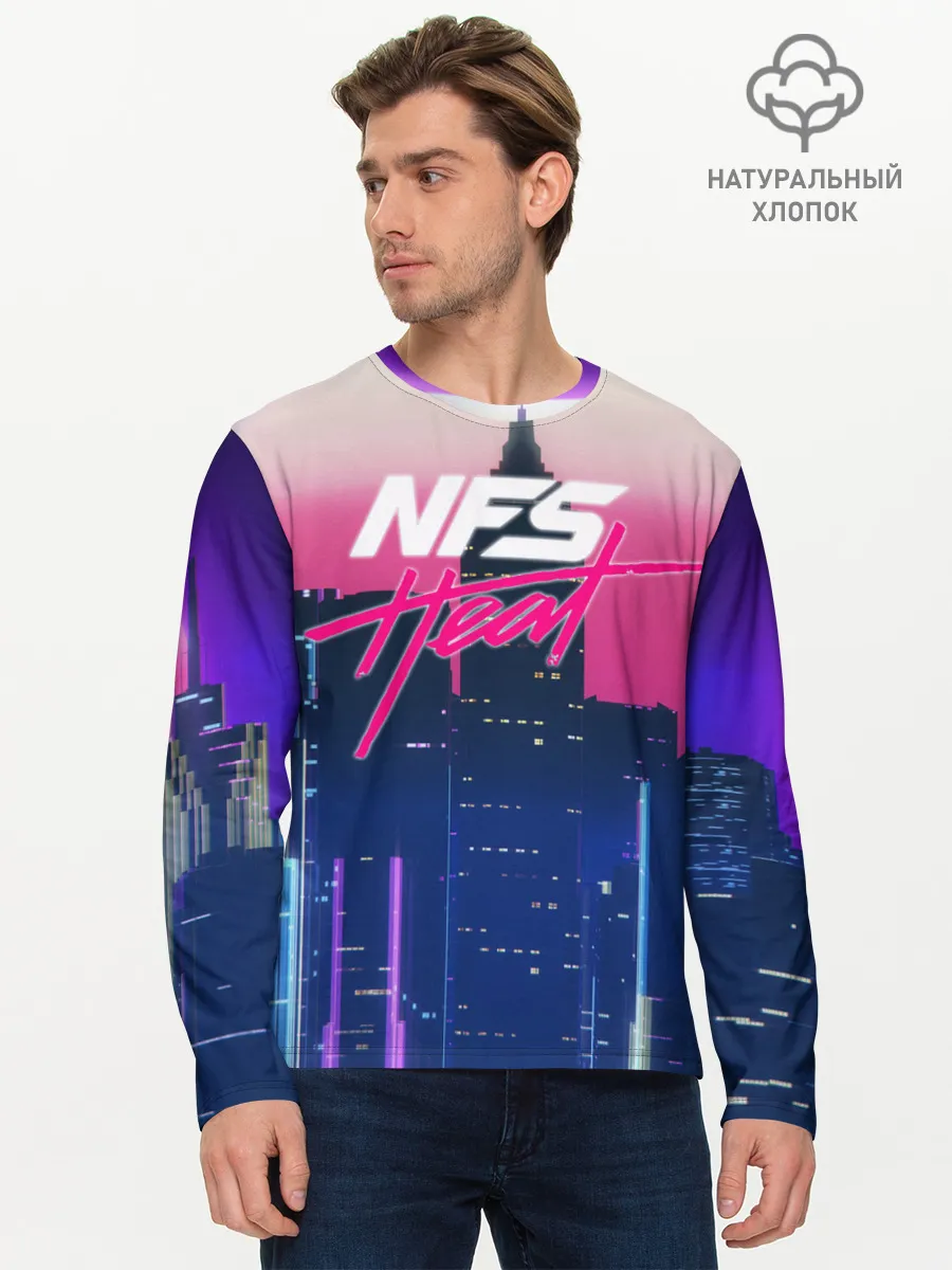 Мужской лонгслив базовый / NFS Heat