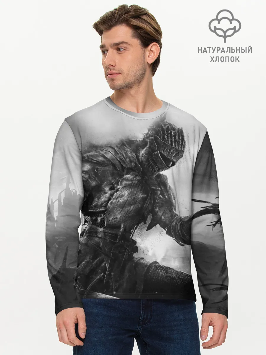 Мужской лонгслив базовый / DARK SOULS