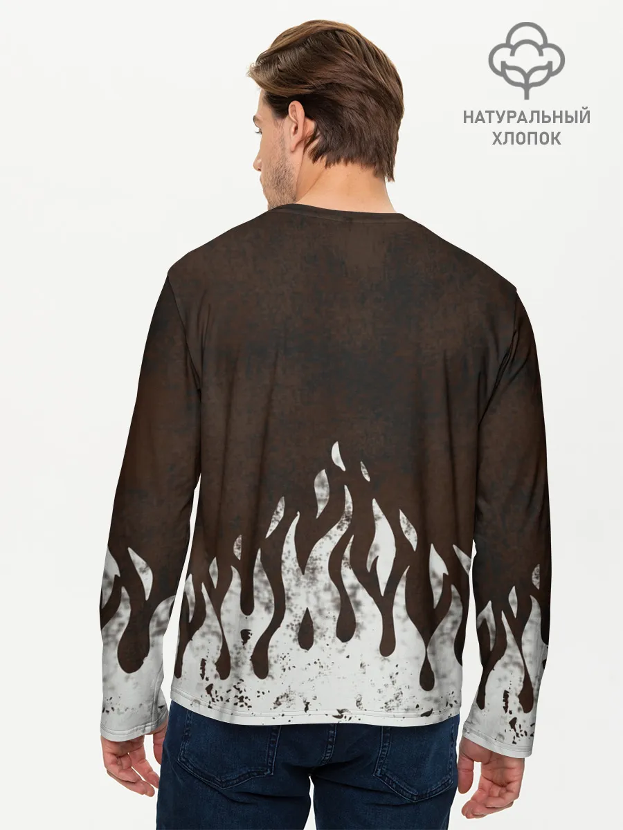 Мужской лонгслив базовый / cs:go - Оксидное пламя