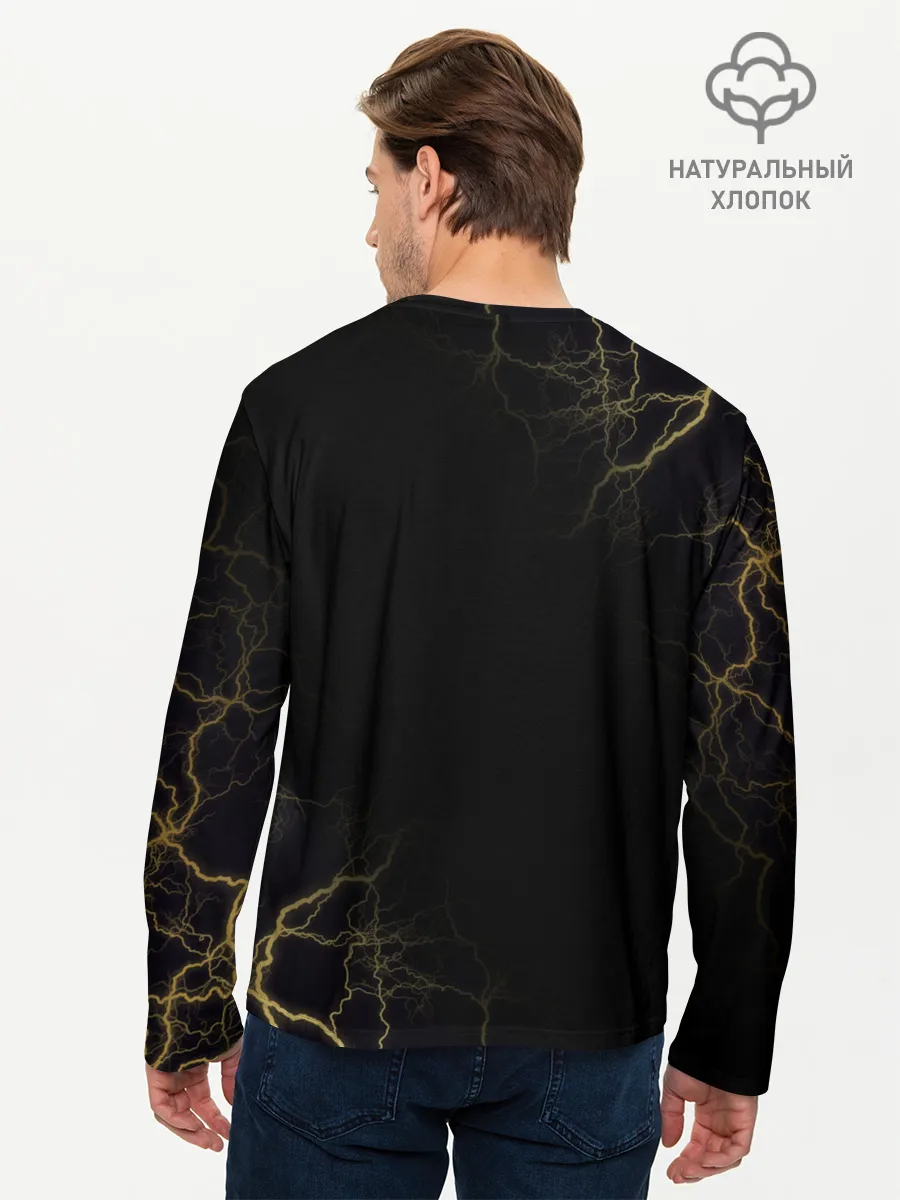 Мужской лонгслив базовый / Gold Midas Fortnite 2