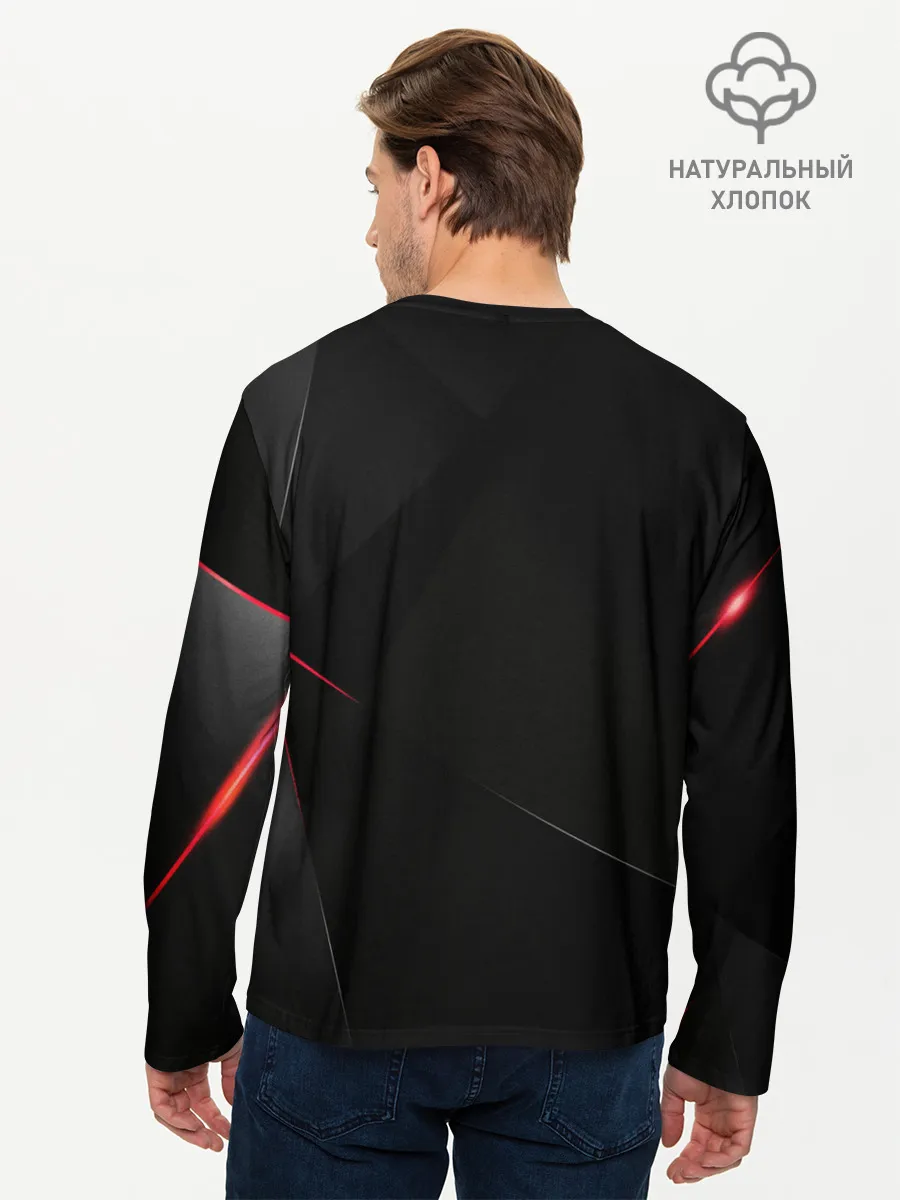 Мужской лонгслив базовый / DARK