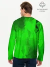 Мужской лонгслив базовый / GREEN