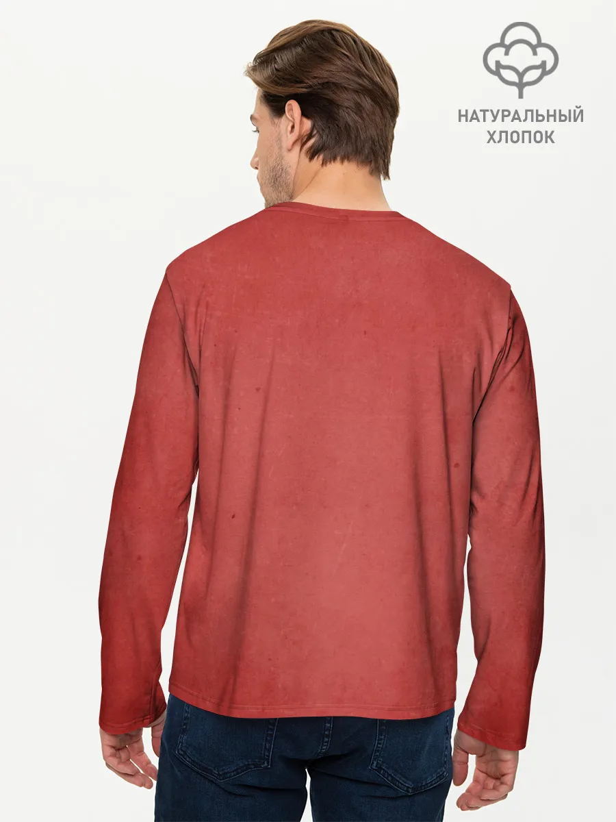 Мужской лонгслив базовый / Emblems Fire