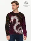Мужской лонгслив базовый / Dragon | Дракон
