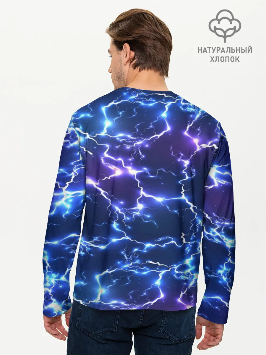 Мужской лонгслив базовый / Sonic | Соник