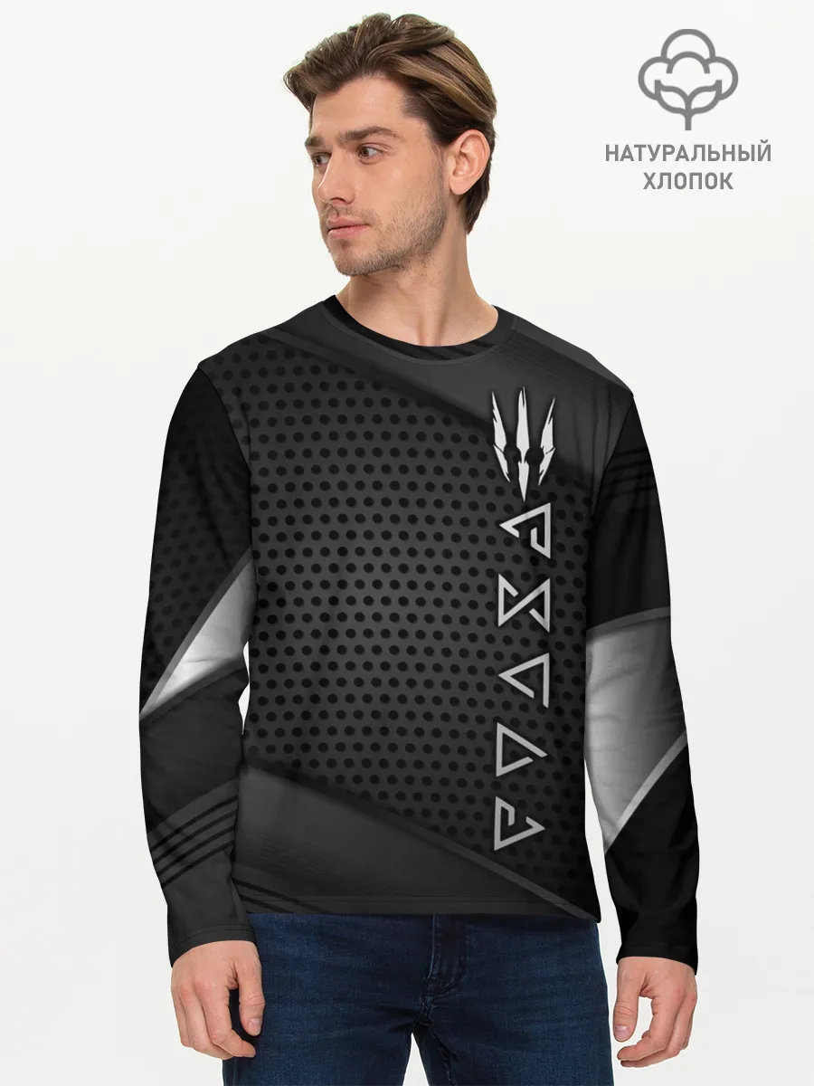 Мужской лонгслив базовый / The Witcher